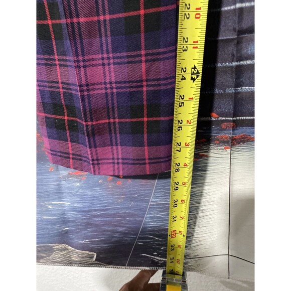 Ian Poulter IJP Men’s Golf Design Pants Trousers Cuffed Wool/Poly Blend Plaid UK - Picture 4 of 6